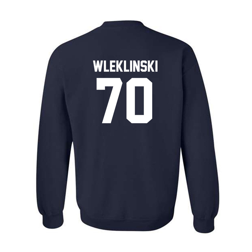 Virginia - NCAA Football : Dane Wleklinski - Classic Shersey Crewneck Sweatshirt-1