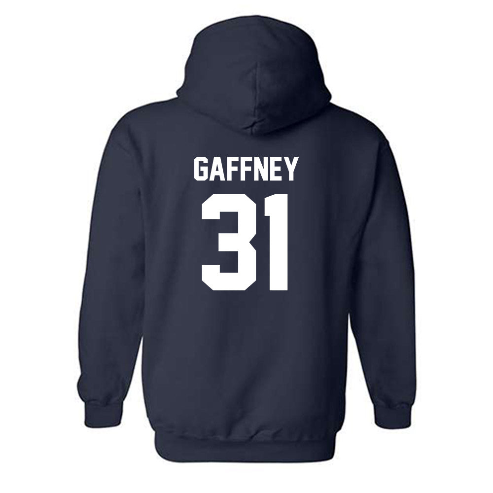 Virginia - NCAA Football : Micah Gaffney - Classic Shersey Hooded Sweatshirt-1