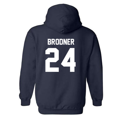 Virginia - NCAA Women's Volleyball : Sarah Brodner - Classic Shersey Hooded Sweatshirt-1