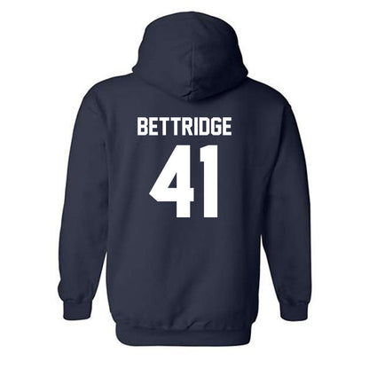 Virginia - NCAA Football : Will Bettridge - Classic Shersey Hooded Sweatshirt-1