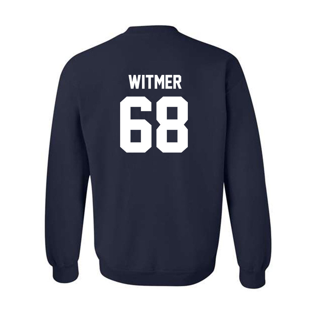 Virginia - NCAA Football : Jack Witmer - Classic Shersey Crewneck Sweatshirt-1