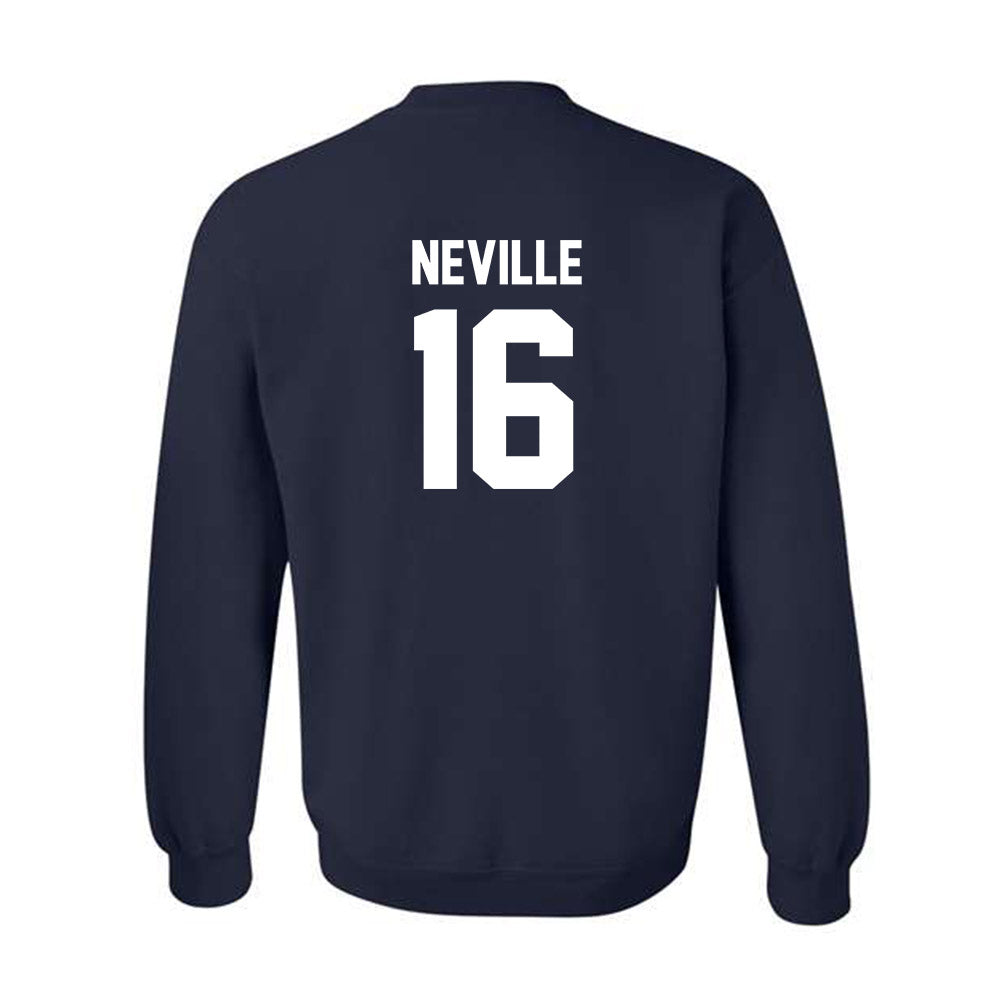 Virginia - NCAA Football : Tyler Neville - Classic Shersey Crewneck Sweatshirt-1