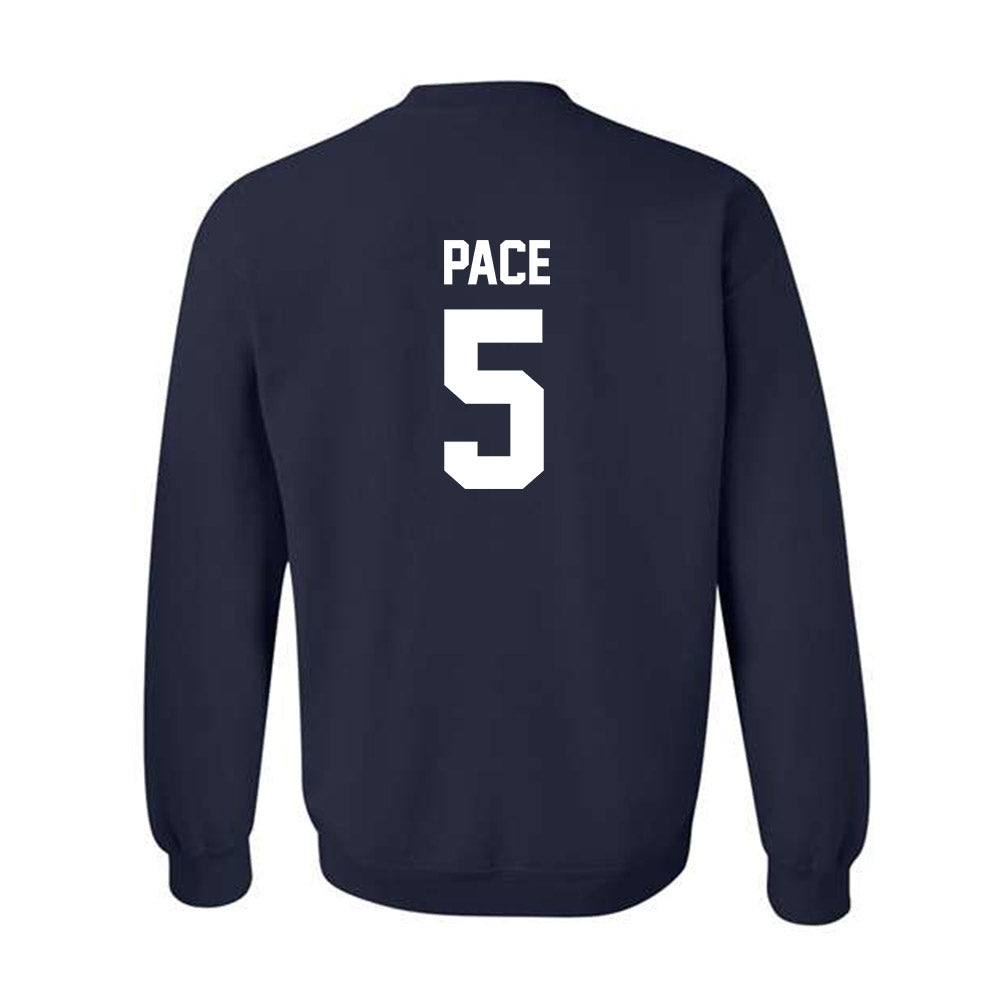 Virginia - NCAA Football : Kobe Pace - Classic Shersey Crewneck Sweatshirt-1