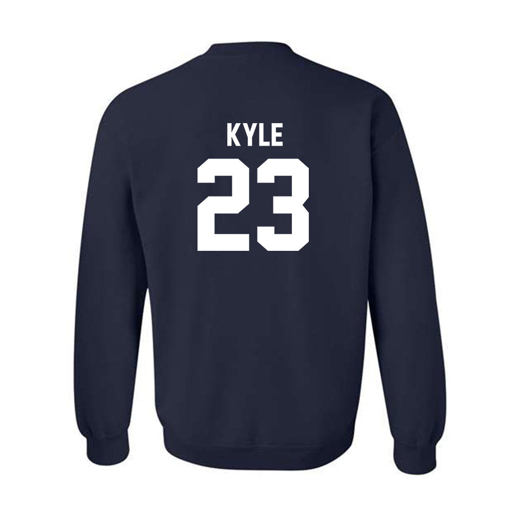 Virginia - NCAA Football : Tayvonn Kyle - Classic Shersey Crewneck Sweatshirt-1