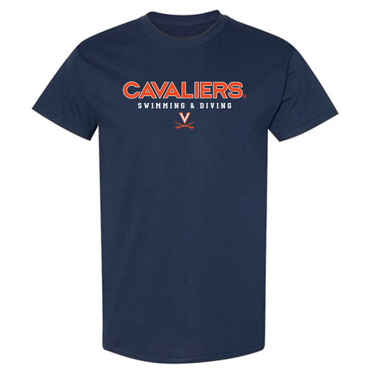 Virginia - NCAA Men's Swimming & Diving : David King - Classic Shersey T-Shirt-0