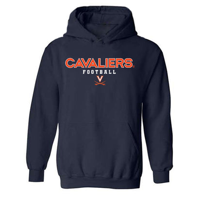 Virginia - NCAA Football : Davis Lane Jr - Classic Shersey Hooded Sweatshirt-0