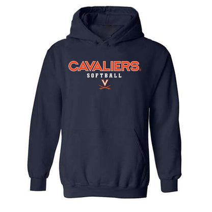 Virginia - NCAA Softball : Hannah Weismer - Classic Shersey Hooded Sweatshirt-0