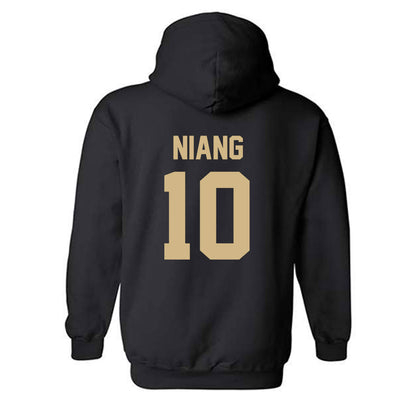 Wake Forest - NCAA Men's Soccer : Babacar Niang - Replica Shersey Hooded Sweatshirt