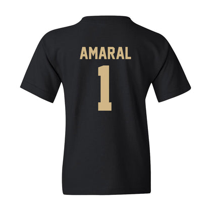 Wake Forest - NCAA Women's Soccer : Valentina Amaral - Replica Shersey Youth T-Shirt