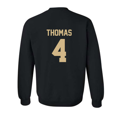 Wake Forest - NCAA Men's Soccer : Amoni Thomas - Replica Shersey Crewneck Sweatshirt