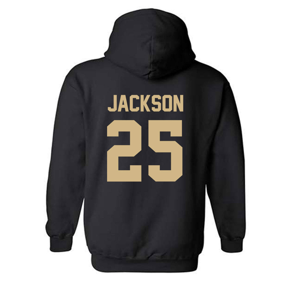 Wake Forest - NCAA Men's Soccer : Will Jackson - Replica Shersey Hooded Sweatshirt