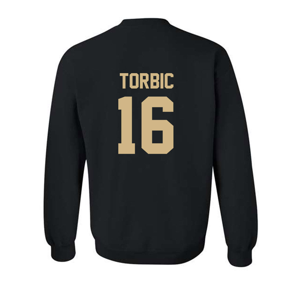 Wake Forest - NCAA Men's Soccer : Joel Torbic - Replica Shersey Crewneck Sweatshirt