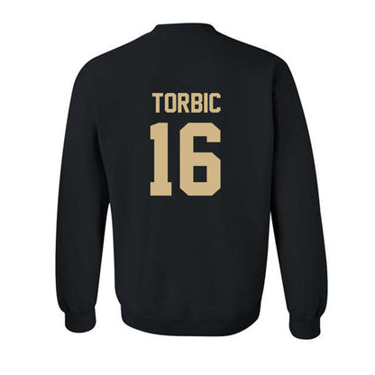 Wake Forest - NCAA Men's Soccer : Joel Torbic - Replica Shersey Crewneck Sweatshirt