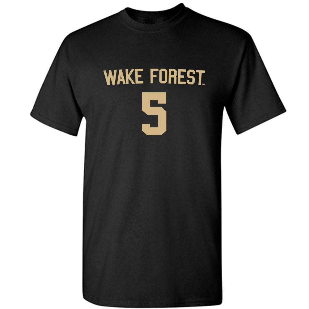 Wake Forest - NCAA Men's Soccer : Daniel Krueger - Replica Shersey T-Shirt