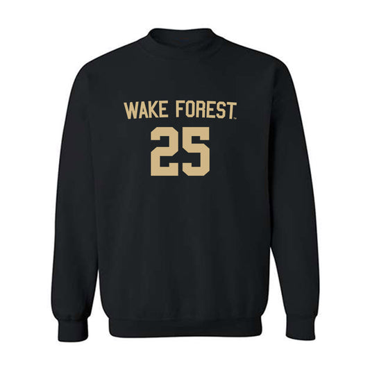 Wake Forest - NCAA Men's Soccer : Will Jackson - Replica Shersey Crewneck Sweatshirt