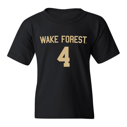 Wake Forest - NCAA Men's Soccer : Amoni Thomas - Replica Shersey Youth T-Shirt