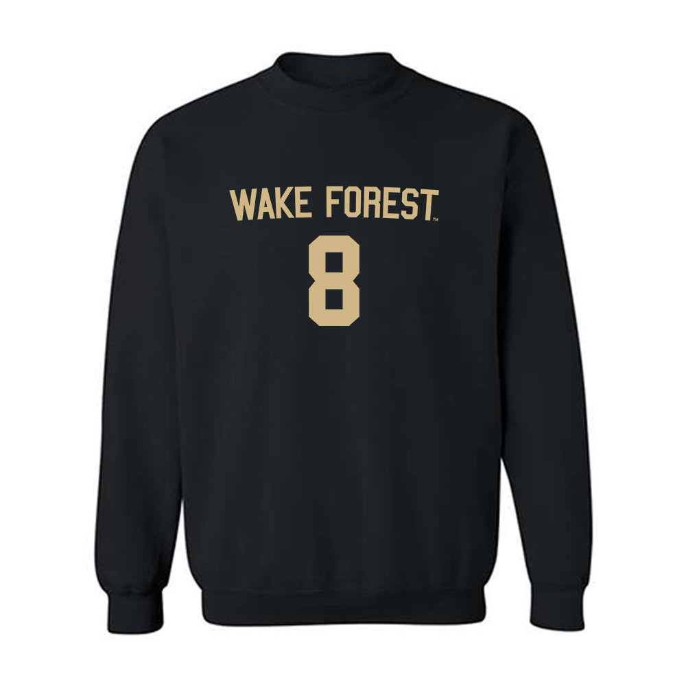 Wake Forest - NCAA Women's Soccer : Chloe Burst - Replica Shersey Crewneck Sweatshirt