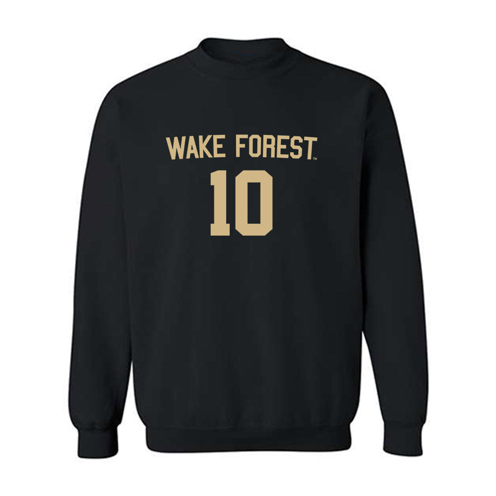 Wake Forest - NCAA Men's Soccer : Babacar Niang - Replica Shersey Crewneck Sweatshirt