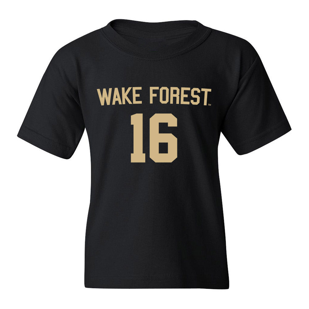 Wake Forest - NCAA Men's Soccer : Joel Torbic - Replica Shersey Youth T-Shirt