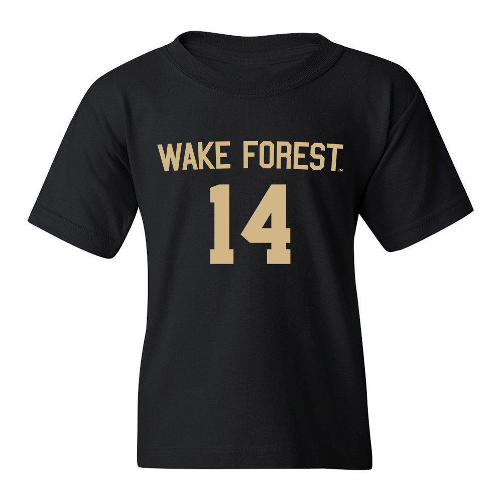 Wake Forest - NCAA Men's Soccer : Ryan Belal - Replica Shersey Youth T-Shirt