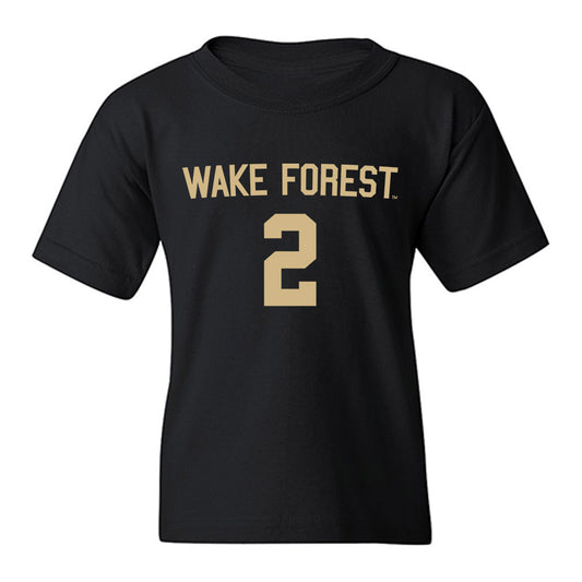 Wake Forest - NCAA Men's Soccer : Miles Hadley - Replica Shersey Youth T-Shirt-0