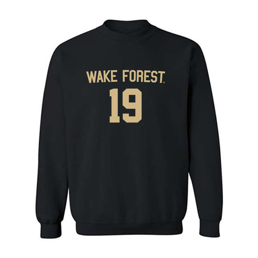 Wake Forest - NCAA Women's Soccer : Sierra Sythe - Replica Shersey Crewneck Sweatshirt