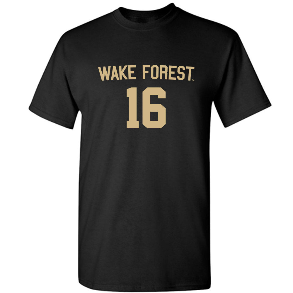 Wake Forest - NCAA Men's Soccer : Joel Torbjc - Replica Shersey T-Shirt-0