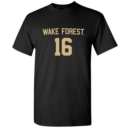 Wake Forest - NCAA Men's Soccer : Joel Torbjc - Replica Shersey T-Shirt-0