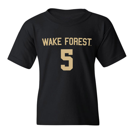 Wake Forest - NCAA Women's Soccer : MJ Osborne - Replica Shersey Youth T-Shirt