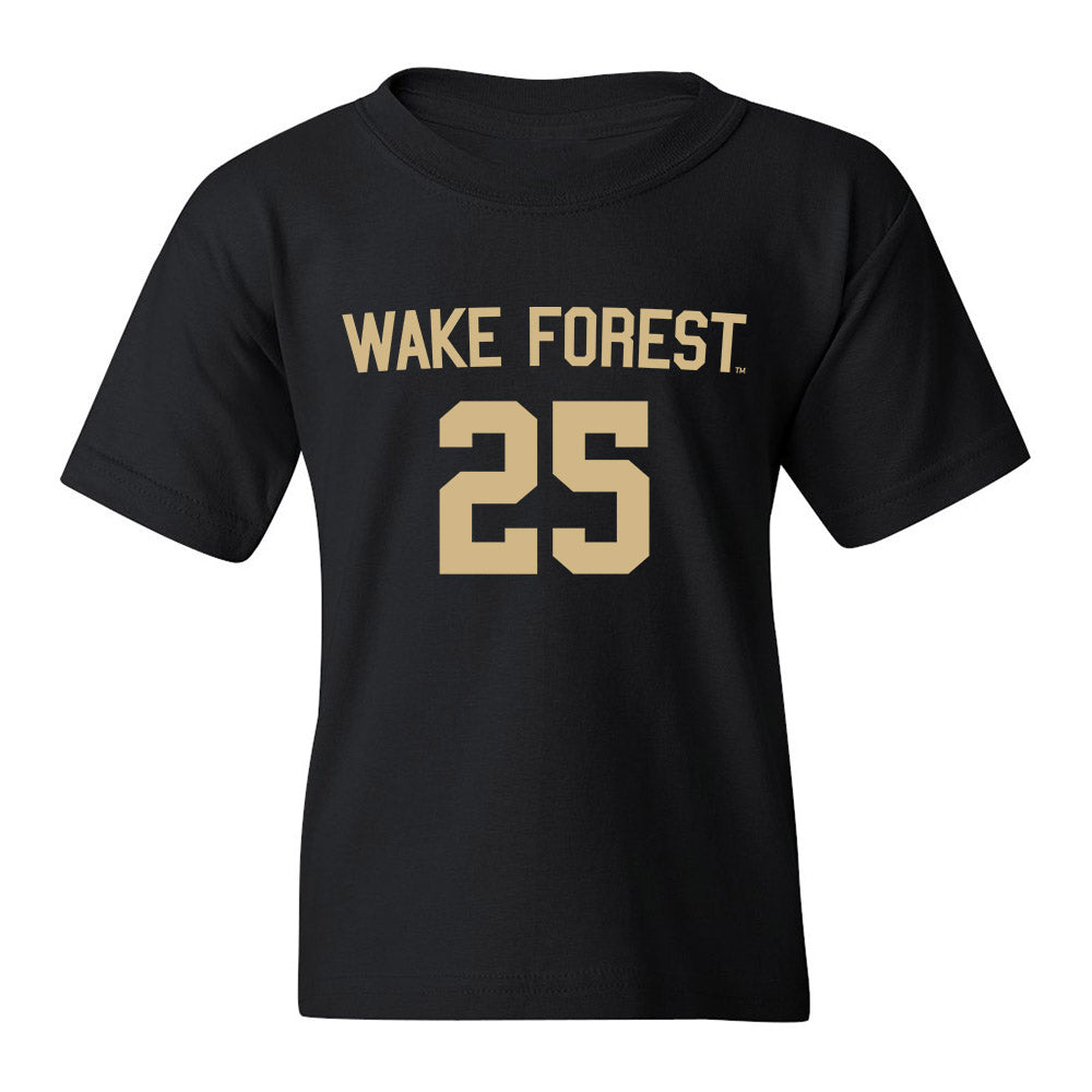 Wake Forest - NCAA Men's Soccer : Will Jackson - Replica Shersey Youth T-Shirt