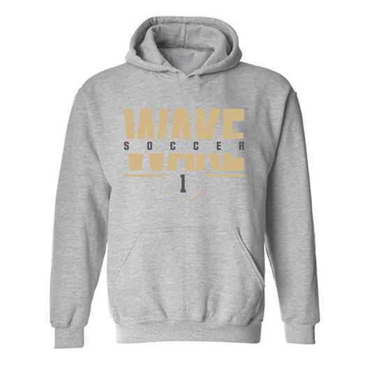 Wake Forest - NCAA Men's Soccer : John Di Stefano - Classic Fashion Shersey Hooded Sweatshirt-0