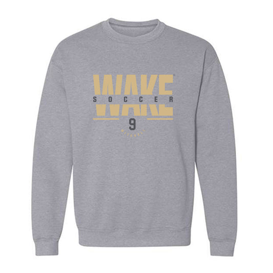 Wake Forest - NCAA Men's Soccer : Pariss Mitchell - Classic Fashion Shersey Crewneck Sweatshirt-0