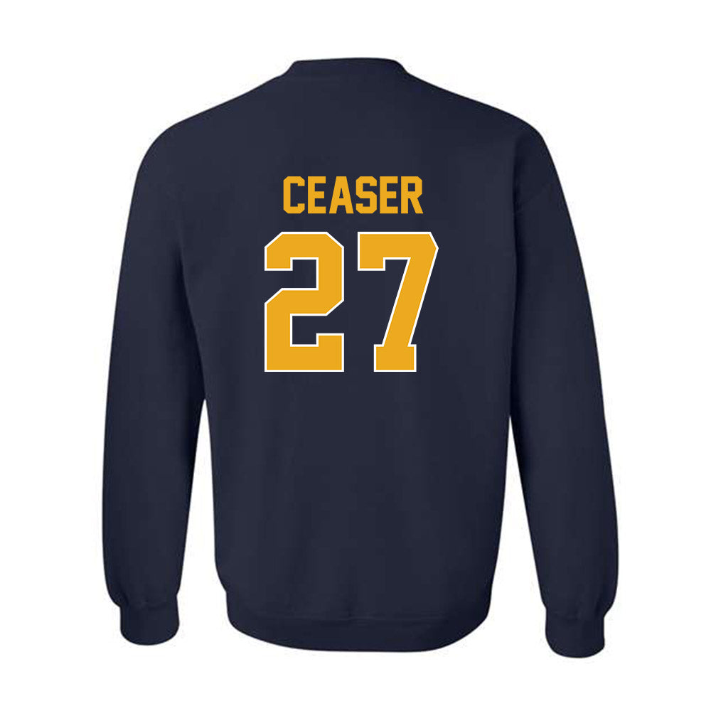West Virginia - NCAA Women's Soccer : Isabel Ceaser - Replica Shersey Crewneck Sweatshirt-1