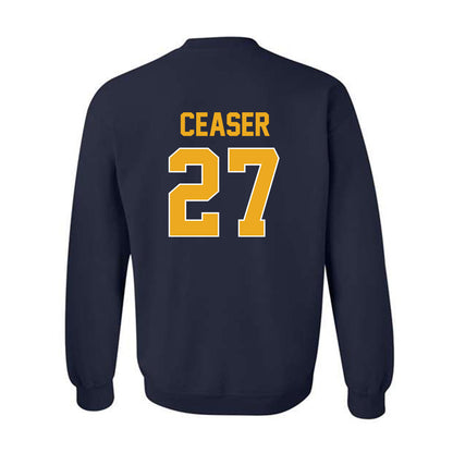 West Virginia - NCAA Women's Soccer : Isabel Ceaser - Replica Shersey Crewneck Sweatshirt-1