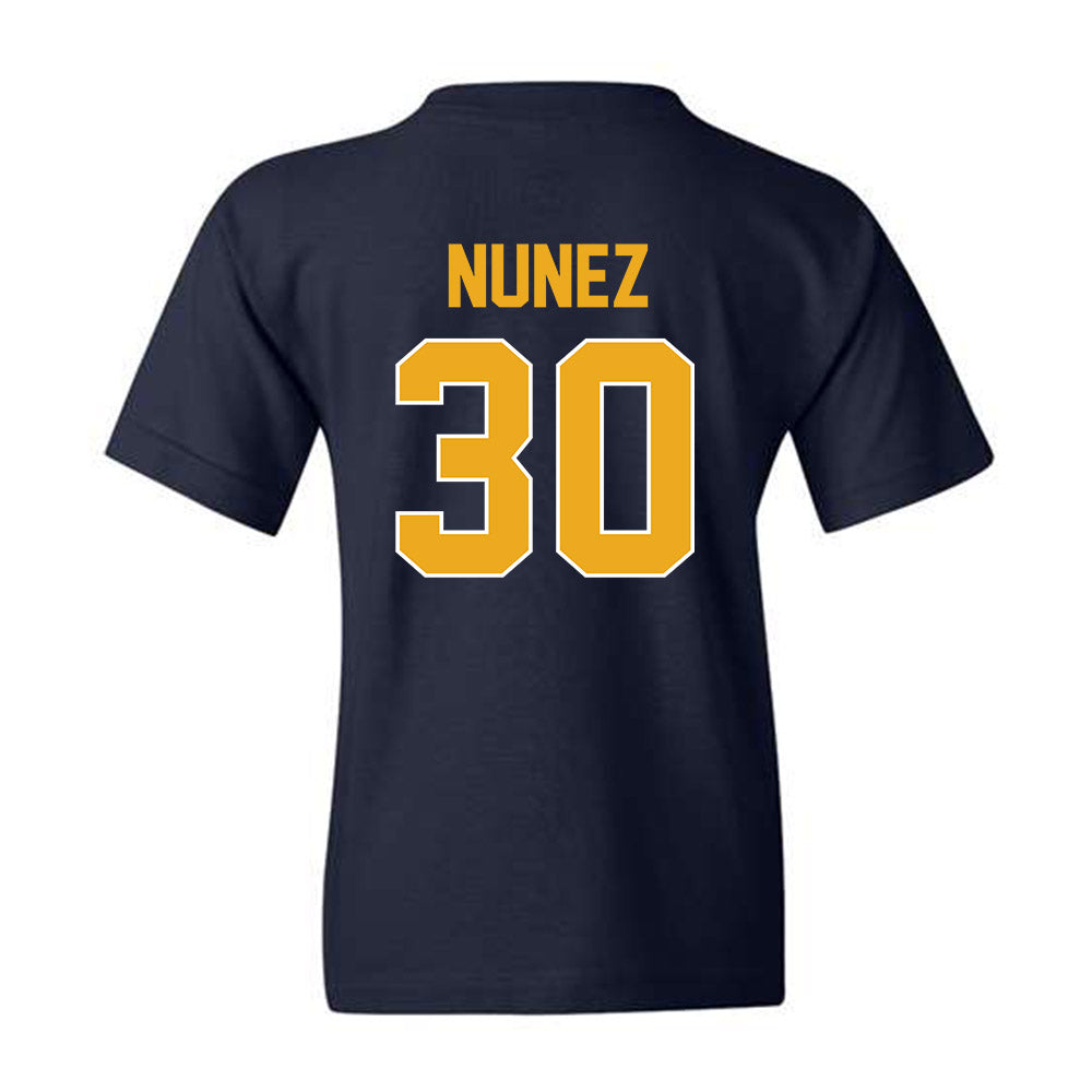West Virginia - NCAA Men's Soccer : Lorenzo Nunez - Replica Shersey Youth T-Shirt