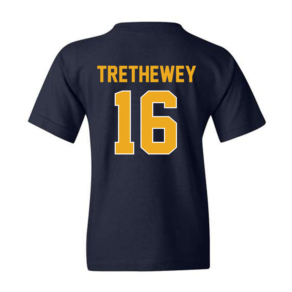 West Virginia - NCAA Men's Soccer : Max Trethewey - Replica Shersey Youth T-Shirt
