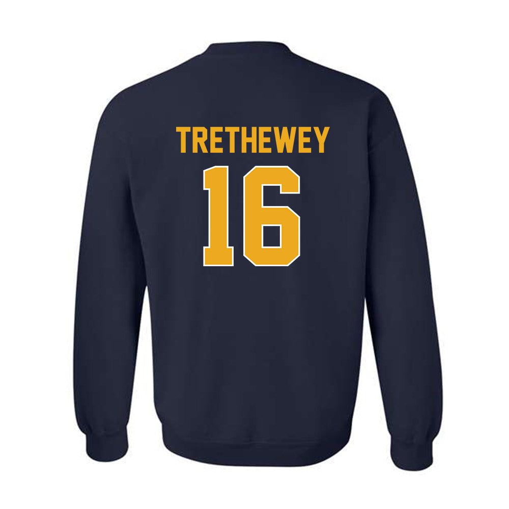 West Virginia - NCAA Men's Soccer : Max Trethewey - Replica Shersey Crewneck Sweatshirt