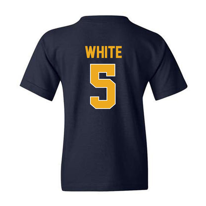 West Virginia - NCAA Women's Soccer : Taylor White - Replica Shersey Youth T-Shirt