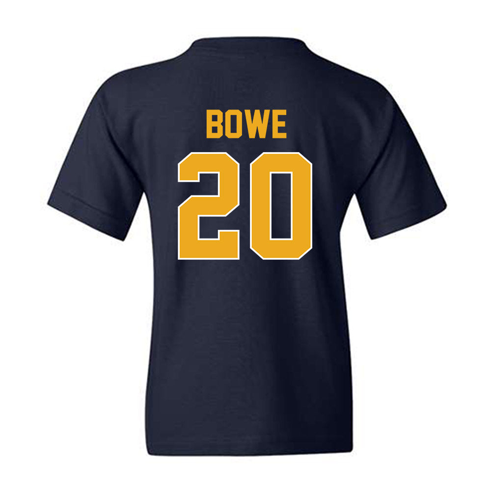 West Virginia - NCAA Men's Soccer : Thomas Bowe - Replica Shersey Youth T-Shirt-1