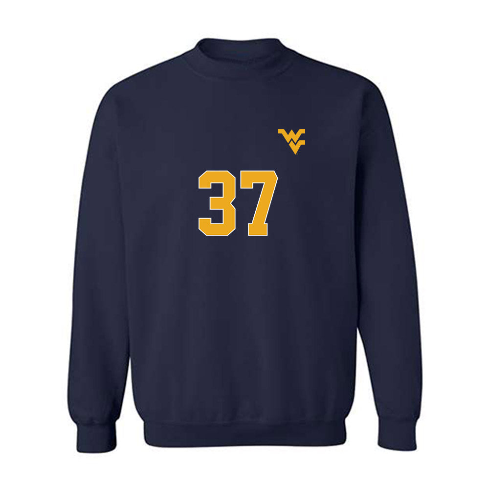 West Virginia - NCAA Women's Soccer : Gianna Koss - Replica Shersey Crewneck Sweatshirt-0