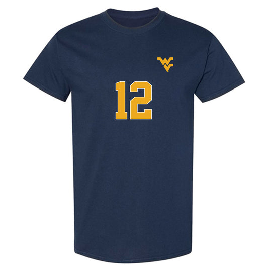 West Virginia - NCAA Women's Soccer : Maya McCutcheon - Replica Shersey T-Shirt