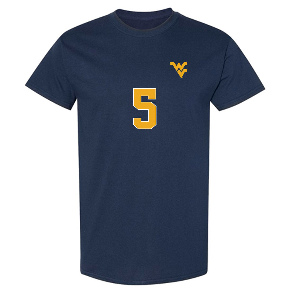 West Virginia - NCAA Women's Soccer : Taylor White - Replica Shersey T-Shirt