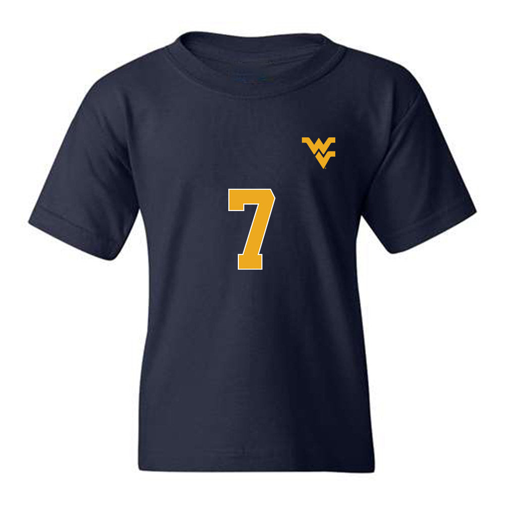 West Virginia - NCAA Women's Soccer : Alexis Re - Replica Shersey Youth T-Shirt