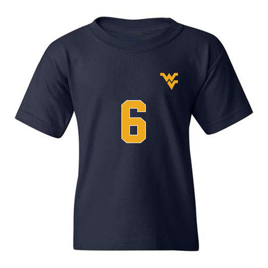 West Virginia - NCAA Women's Soccer : Emma Dotson - Replica Shersey Youth T-Shirt