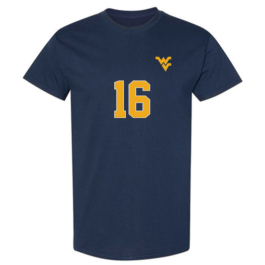 West Virginia - NCAA Men's Soccer : Max Trethewey - Replica Shersey T-Shirt