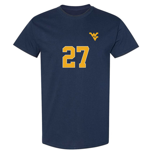 West Virginia - NCAA Women's Soccer : Isabel Ceaser - Replica Shersey T-Shirt-0