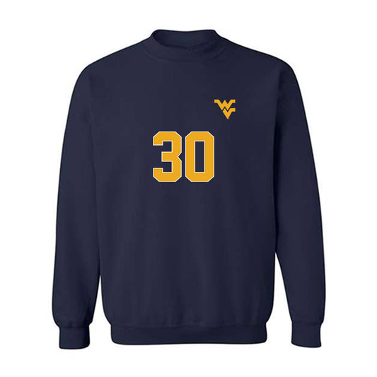 West Virginia - NCAA Women's Soccer : Kassidy Roshong - Replica Shersey Crewneck Sweatshirt