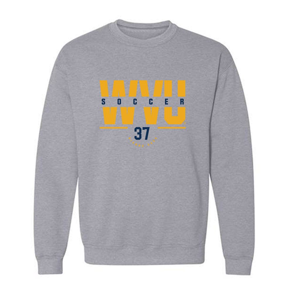 West Virginia - NCAA Women's Soccer : Gianna Koss - Classic Fashion Shersey Crewneck Sweatshirt-0