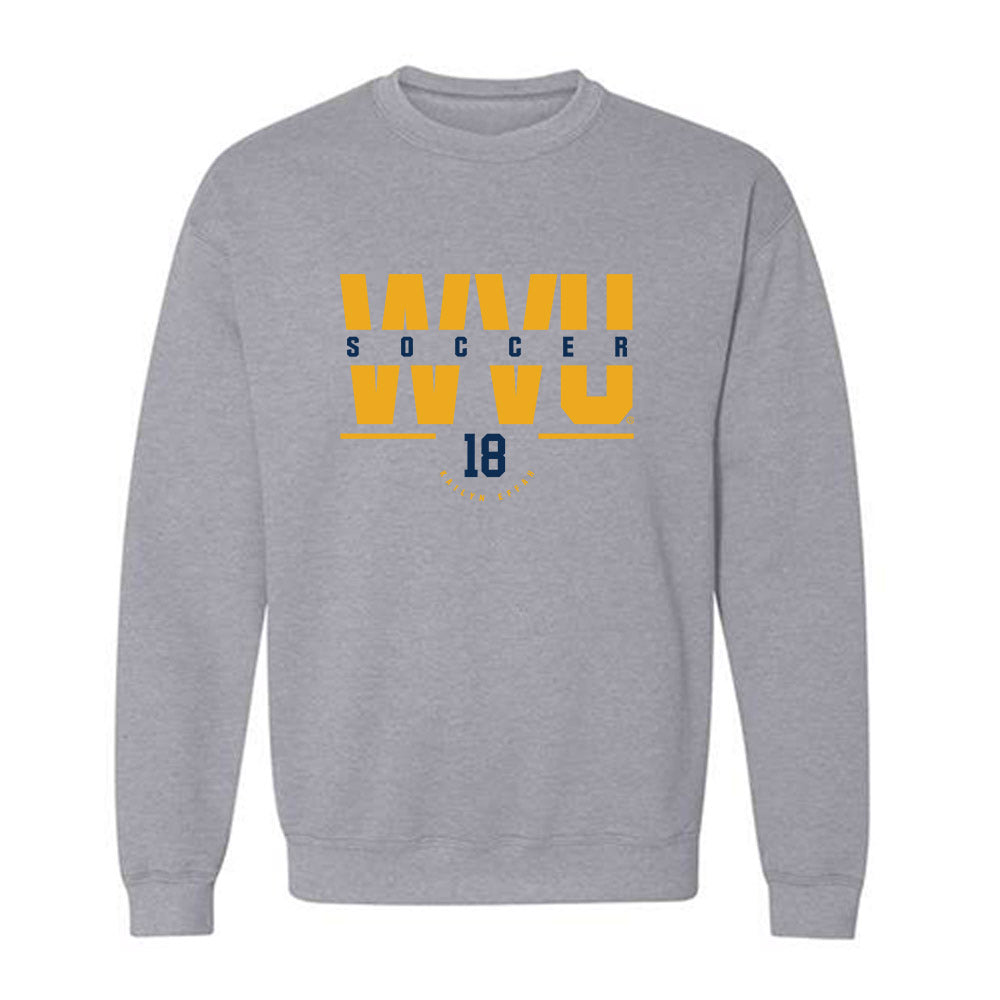 West Virginia - NCAA Women's Soccer : Kailyn Effah - Classic Fashion Shersey Crewneck Sweatshirt-0