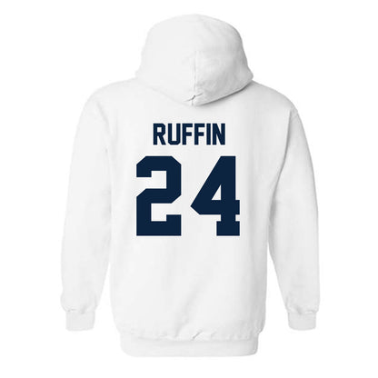Xavier - NCAA Men's Soccer : Ellison Ruffin - Replica Shersey Hooded Sweatshirt-1
